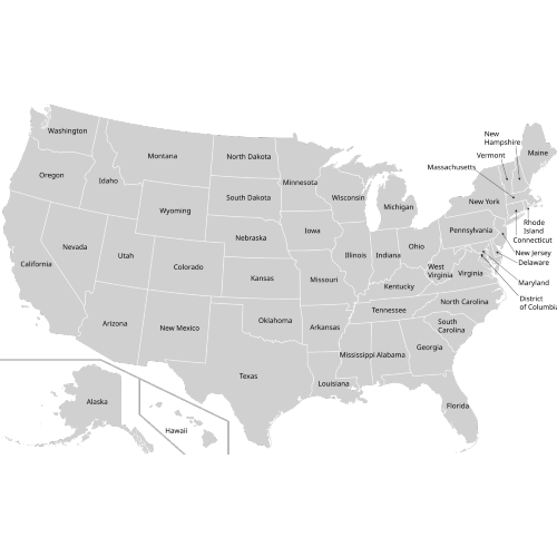 List of US States